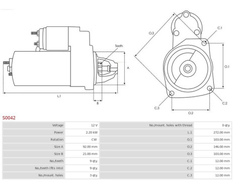 Starter motor / Starter, Image 5