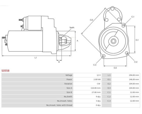 Starter motor / Starter, Image 5