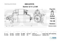 Starter motor / Starter