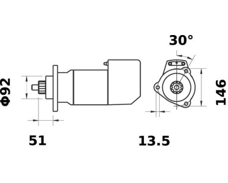 Starter motor / Starter, Image 3