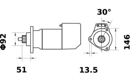 Starter motor / Starter, Image 3
