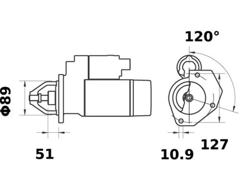 Starter motor / Starter, Image 2