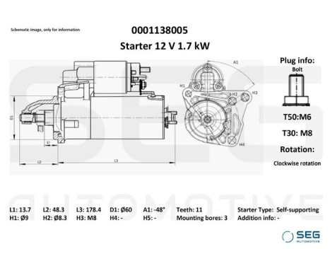 Starter motor / Starter, Image 2