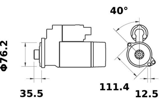 Starter motor / Starter, Image 3
