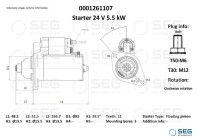 Starter motor / Starter