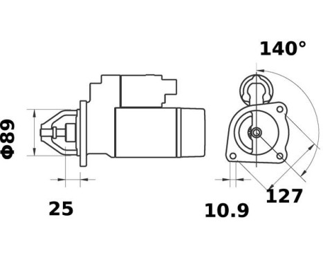 Starter motor / Starter, Image 2