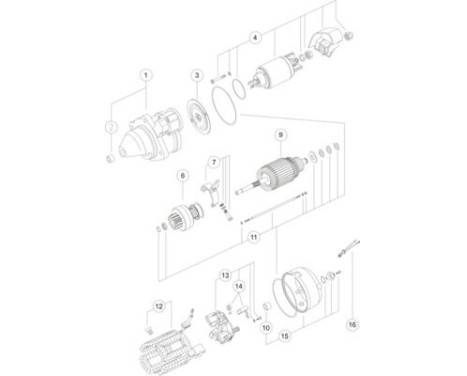 Starter motor / Starter, Image 2