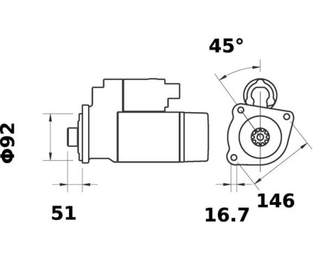 Starter motor / Starter, Image 3