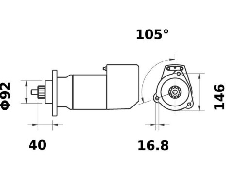 Starter motor / Starter, Image 3