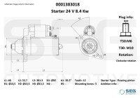 Starter motor / Starter