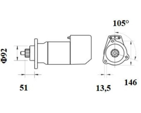 Starter motor / Starter, Image 2