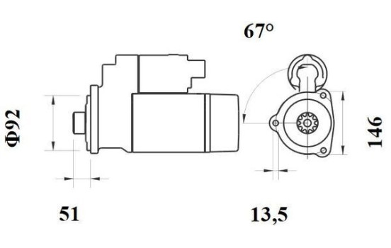 Starter motor / Starter, Image 3