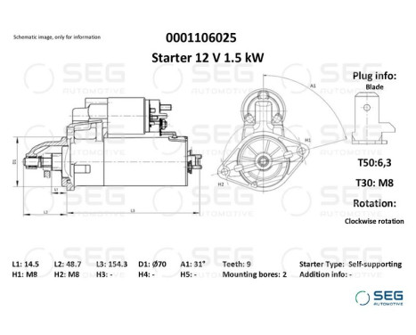 Starter motor / Starter, Image 6