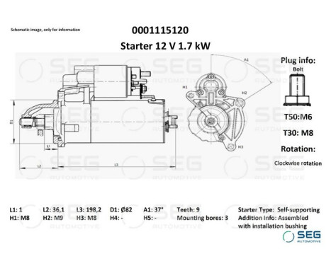 Starter motor / Starter
