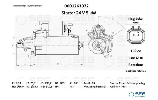 Starter motor / Starter, Image 6