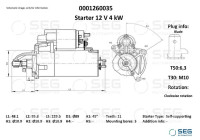 Starter motor / Starter