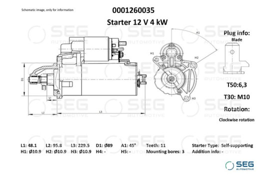 Starter motor / Starter