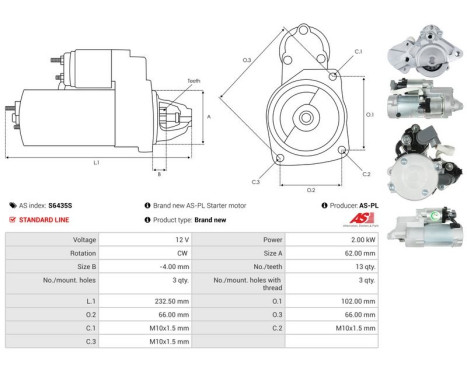 Starter motor / Starter, Image 5