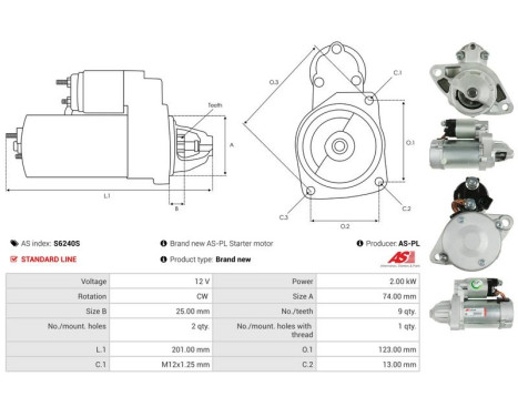 Starter motor / Starter, Image 5