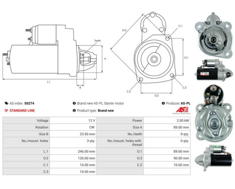 Starter motor / Starter, Image 5
