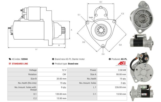 Starter motor / Starter, Image 5