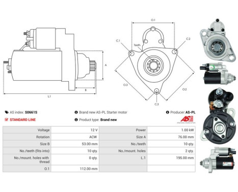 Starter motor / Starter, Image 5