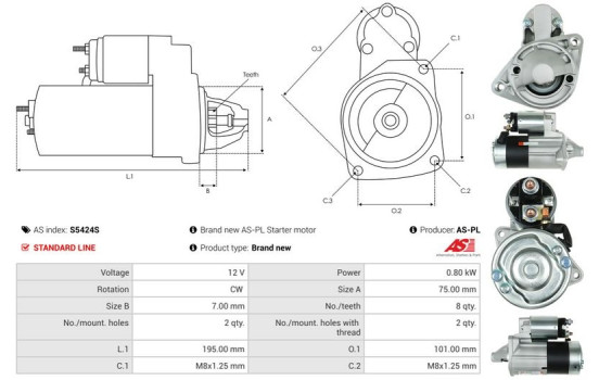 Starter motor / Starter, Image 5