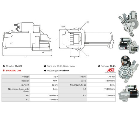 Starter motor / Starter, Image 5