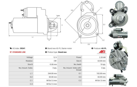 Starter motor / Starter, Image 5