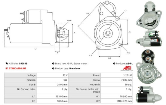 Starter motor / Starter, Image 5