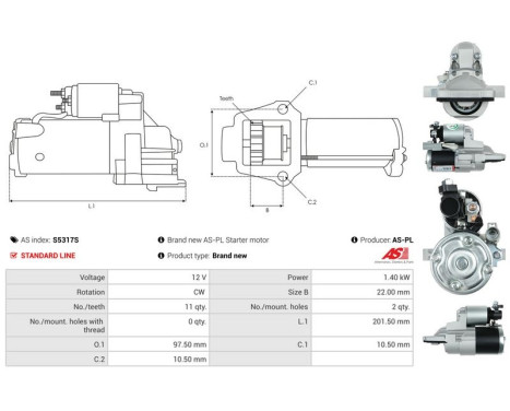 Starter motor / Starter, Image 5