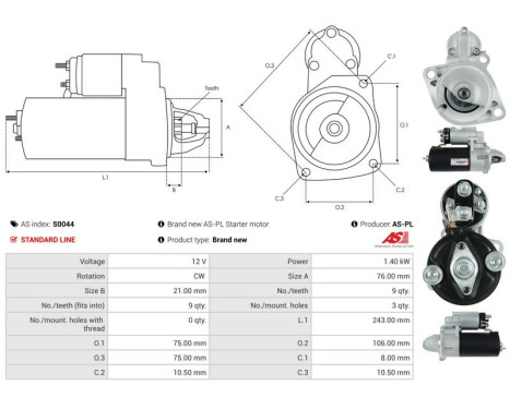 Starter motor / Starter, Image 5