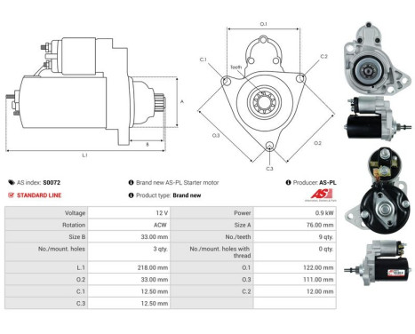 Starter motor / Starter, Image 5