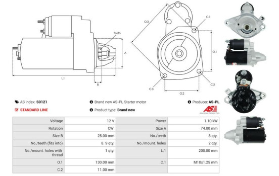 Starter motor / Starter, Image 5