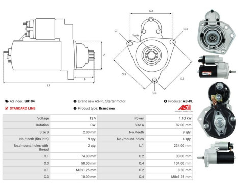 Starter motor / Starter, Image 5