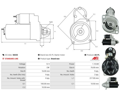 Starter motor / Starter, Image 5