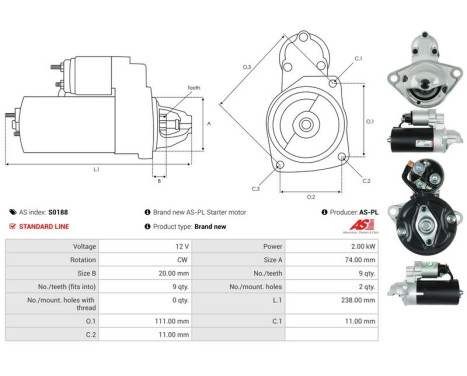 Starter motor / Starter, Image 5