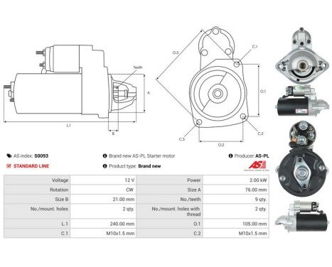 Starter motor / Starter, Image 5