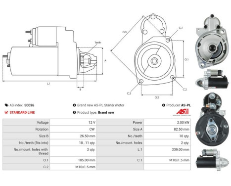 Starter motor / Starter, Image 5