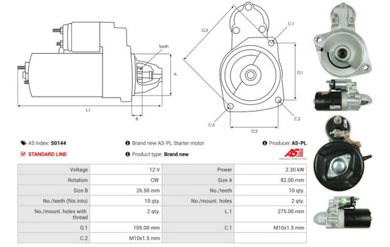 Starter motor / Starter, Image 5