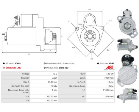 Starter motor / Starter, Image 5