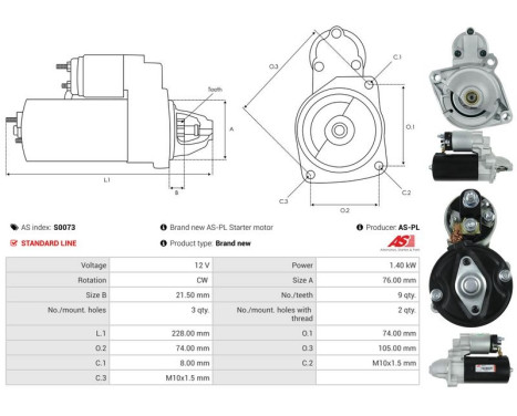 Starter motor / Starter, Image 5