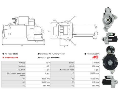 Starter motor / Starter, Image 5