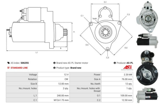 Starter motor / Starter, Image 5