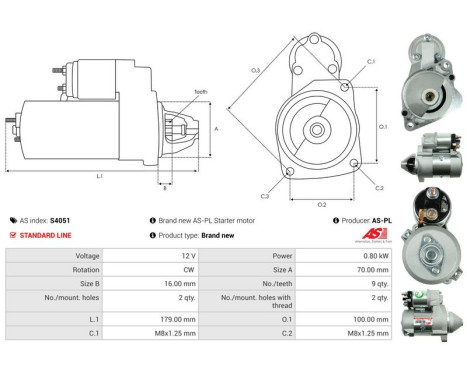 Starter motor / Starter, Image 5