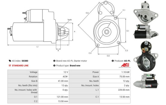 Starter motor / Starter, Image 5