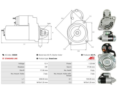 Starter motor / Starter, Image 5