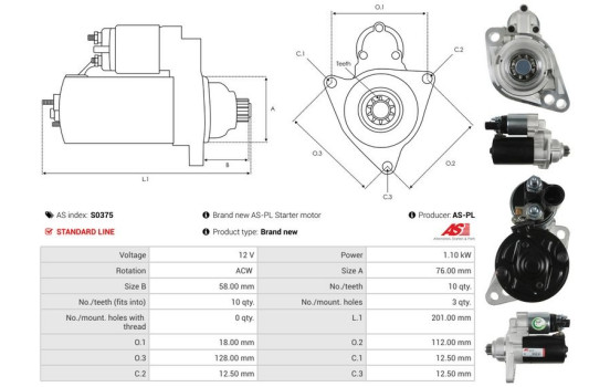 Starter motor / Starter, Image 5