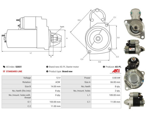 Starter motor / Starter, Image 5