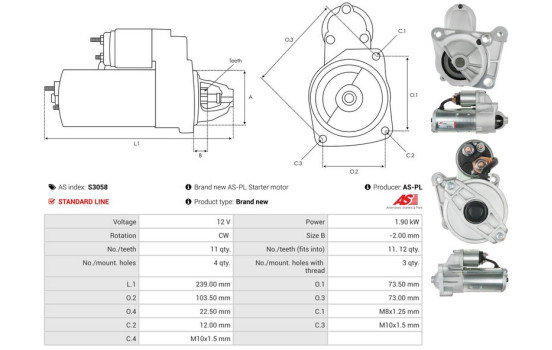 Starter motor / Starter, Image 5